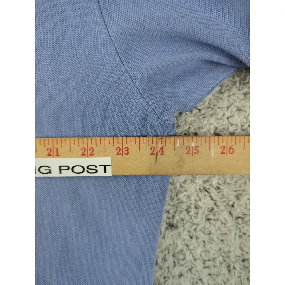 Polo Ralph Lauren Men's Pique Polo Light Blue Pullover Size XL Tall